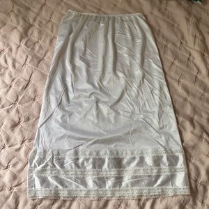 vintage slip skirt